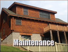  Lynch, Kentucky Log Home Maintenance